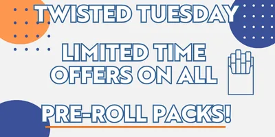 Promotional graphic for Twisted Tuesday