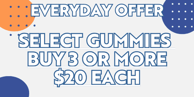 Everyday offer on select gummies